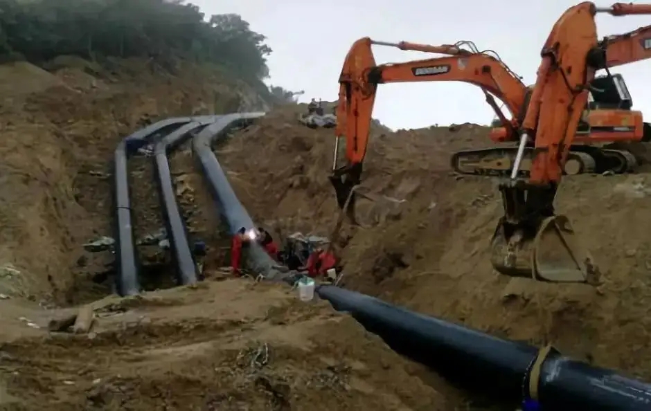 “气化湖南工程”衡阳-炎陵管道一期工程投产一次成功