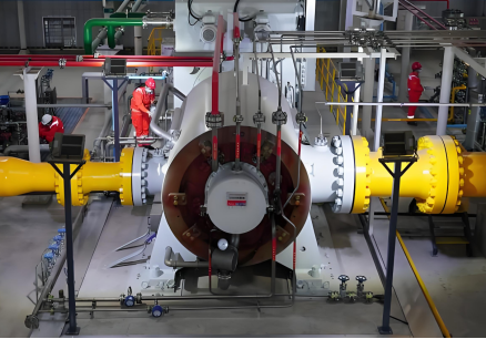 中国长输管道首次电动压缩机组试车顺利完成